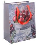 Vianočná darčeková taška 23x18x10cm