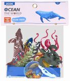 Zvieratká 11cm morský svet 6ks