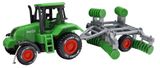 Traktor s vlečkou My Farm mix druhov 21cm