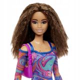 Mattel Barbie bábika v dúhových šatách