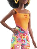 Bábika Barbie kučeravé čierne vlasy Fashionistas