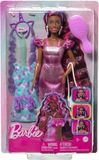 Mattel Barbie s červenými vlasmi černoška
