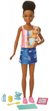 Mattel Barbie Skipper pestúnka s dieťatkom