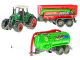 Traktor s vlečkou Farm set 3druhy