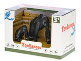 Zoolandia gorila s mláďaťom 5,5-10,5cm 2druhy v krabičke