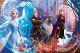 Puzzle Frozen II Magická krajina 100 dielikov