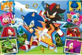 Puzzle Zoznámte sa so Sonicom SEGA Sonic The Headgehog 100 dielikov