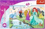 Trefl Puzzle Zoznámte sa s Disney princeznami 60 dielikov