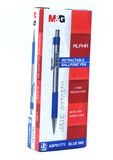 Guľôčkové pero kovové, modré 0,7mm