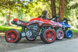FALK Racing Team ride-on Moto odrážadlo - červené