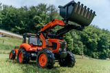 Falk šliapací traktor 2060AM Kubota s nakladačom a vlečkou