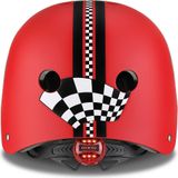 Globber Detská helma Elite Lights New Red Racing XS/S