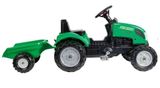Falk Green traktor s vozíkom
