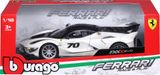 Bburago 1:18 Ferrari TOP FXX-K EVO No.70 (white/black)