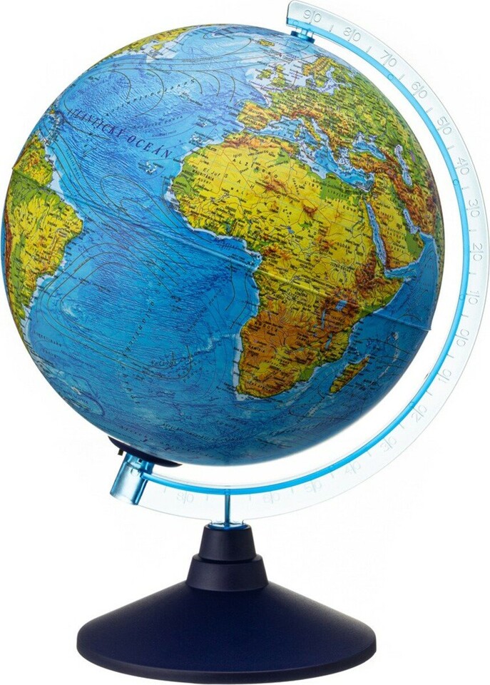 Alaysky's 25 cm RELIEF Physical Globe SK