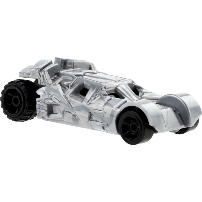 Mattel Hot Wheels auto strieborné  "Batmobile" 7cm
