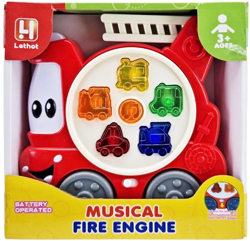 Zvukové hasičské auto pre najmenších