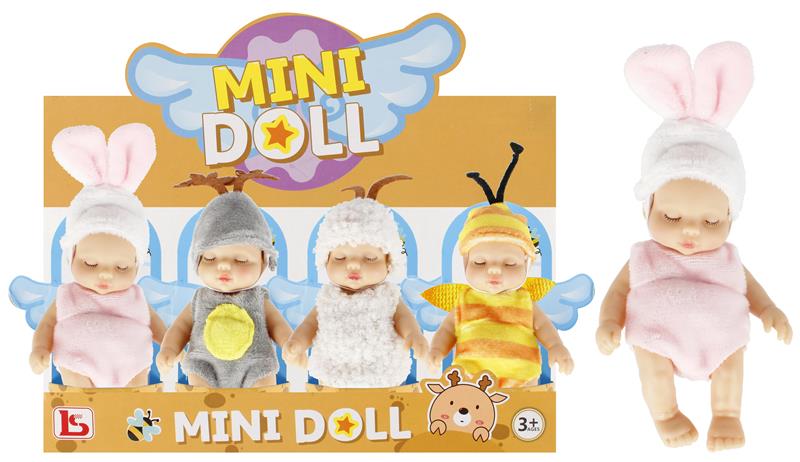 Bábika Mini doll 10cm - náhodné