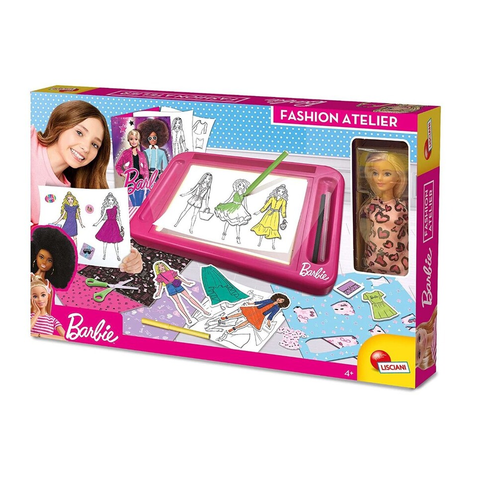 Lisciani Barbie Módny atelier s bábikou