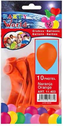 Balóny oranžové 10ks