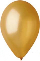 Balóny zlaté 15ks