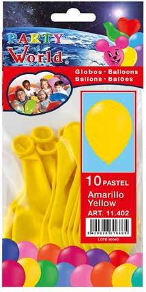 Balóny žlté 10ks