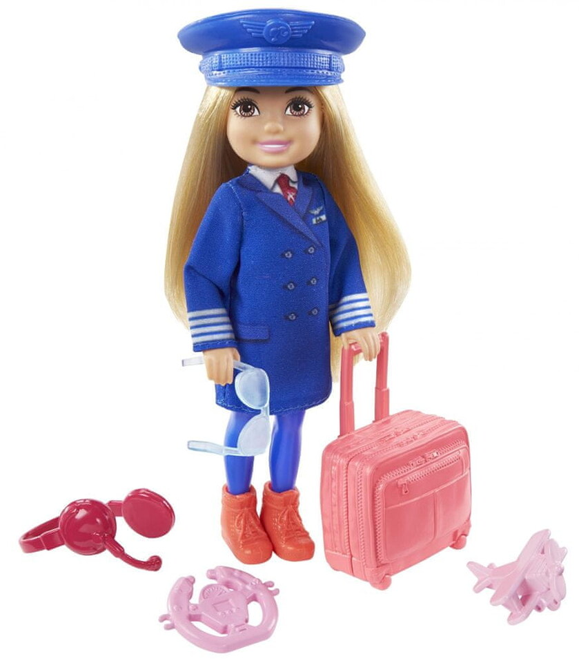 Mattel Barbie Chelsea v povolaní Pilotka