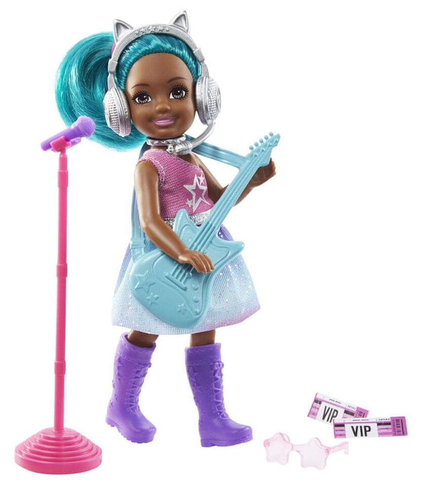 Mattel Barbie Chelsea v povolaní Speváčka