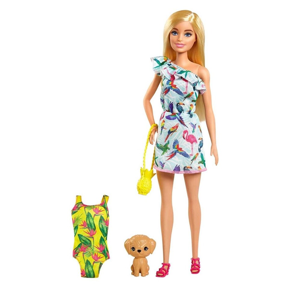 Barbie Chelsea The Lost Birthday v letnom oblečení a psíkom
