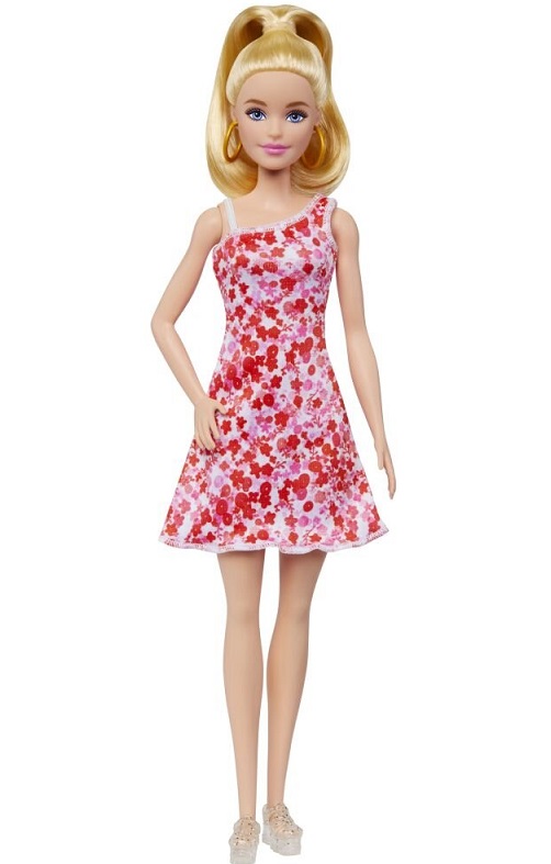 Mattel Barbie bábika v kvetinových šatách