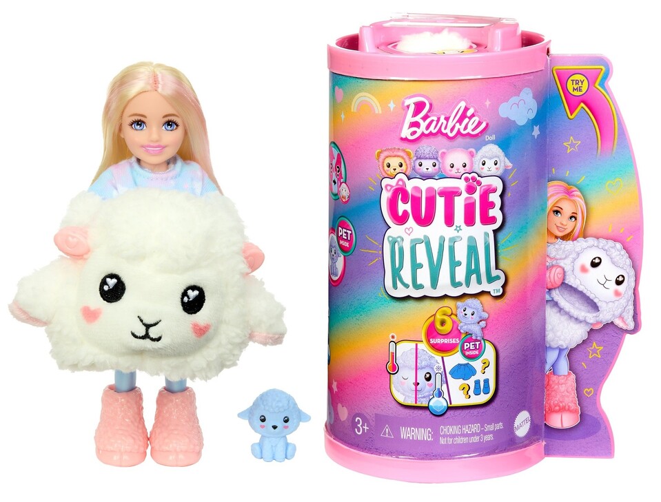 Mattel Barbie Cutie Reveal Chelsea ovečka