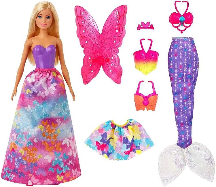 Mattel Barbie Bábika a rozprávkové doplnky