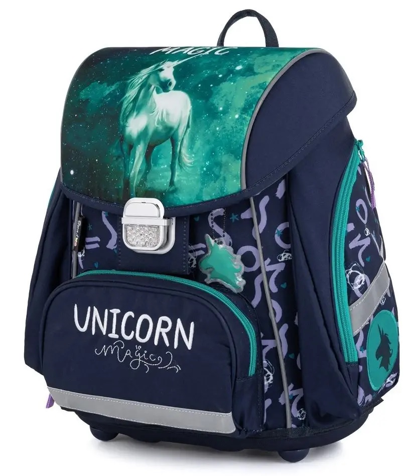 Anatomická školská taška Premium Unicorn 1