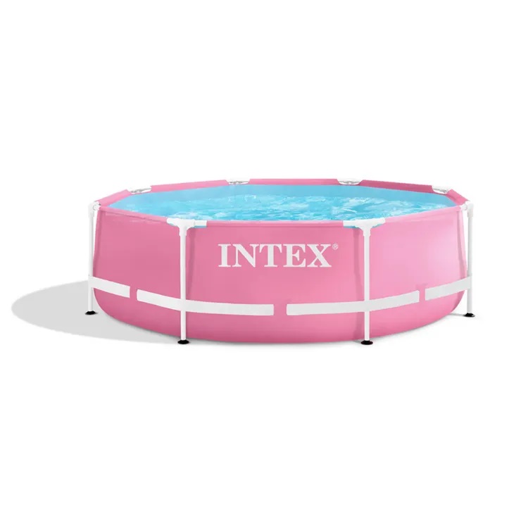 Intex 28290 Záhradný bazén ružový 244x76cm 