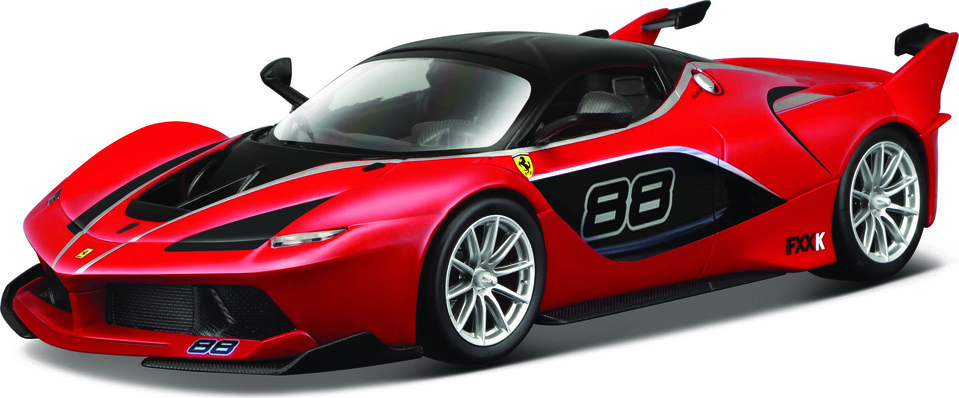 Bburago 1:43 Ferrari Signature series FXX K (nr. 88) Metalic Red