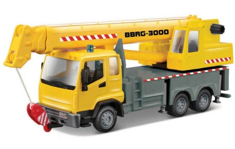 Bburago 1:43 servisné vozidlá Construction Truck with Crane