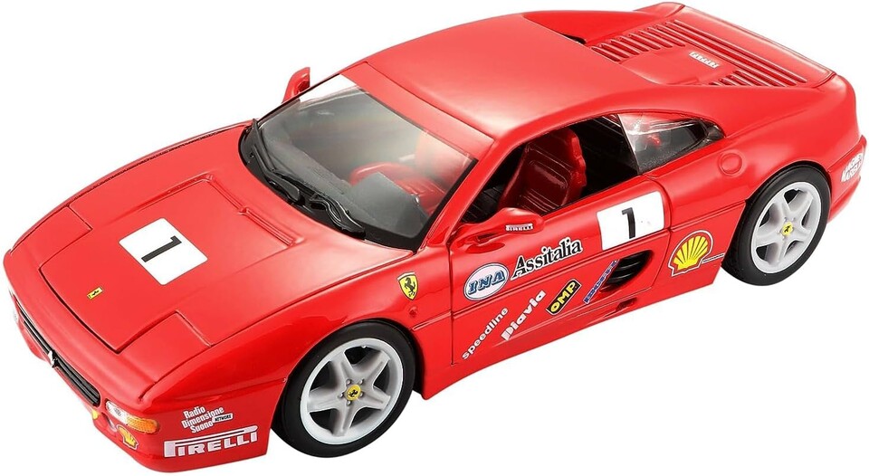 Bburago Ferrari F355 Challenge 1:24 červená