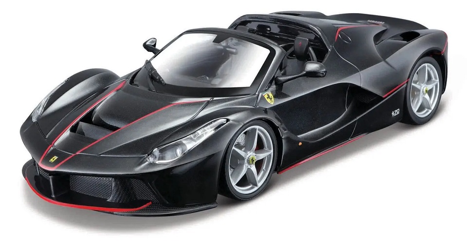 Bburago 1:24 Ferrari Laferrari Aperta čierna