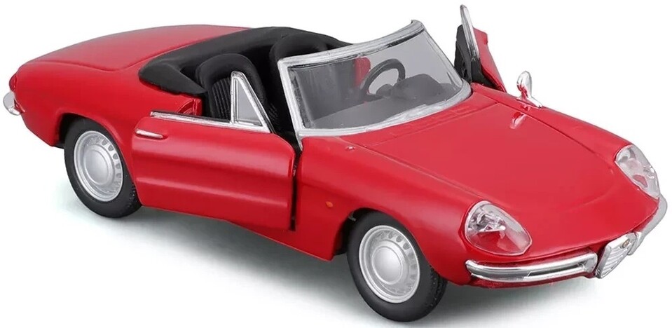 Bburago Alfa Romeo Spider (1966) Red 1:32