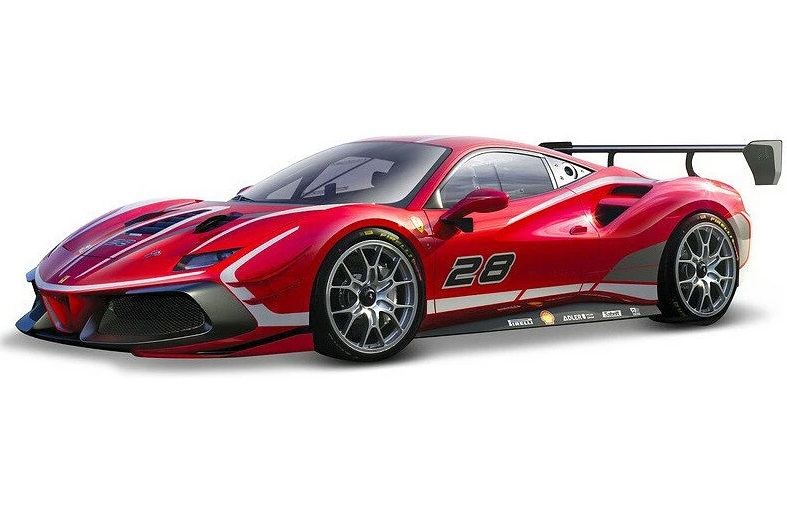 Bburago Signature Ferrari 488 Challenge Evo 2020 1:43 28