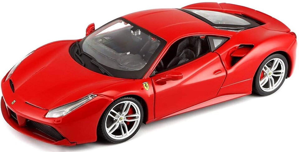 Bburago 1:24 Ferrari 488 GTB červená