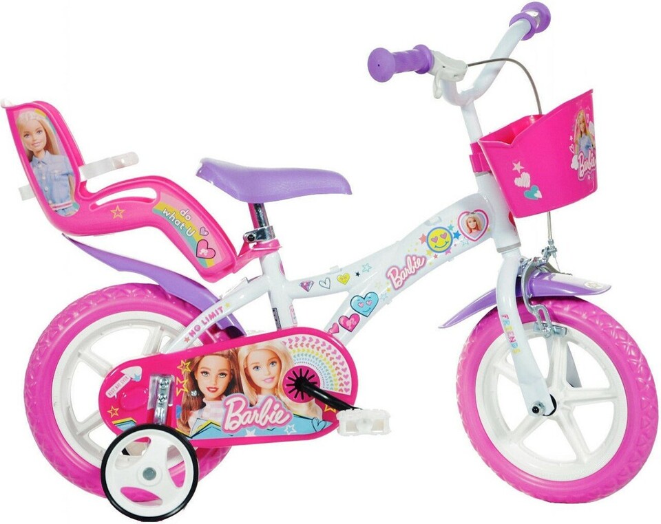 DINO Bikes - Detský bicykel 12" 612GLBA - Barbie 2018