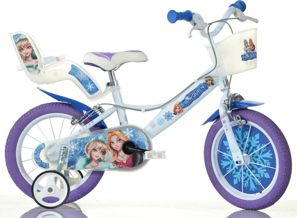 DINO Bikes - Detský bicykel 16" Snow queen