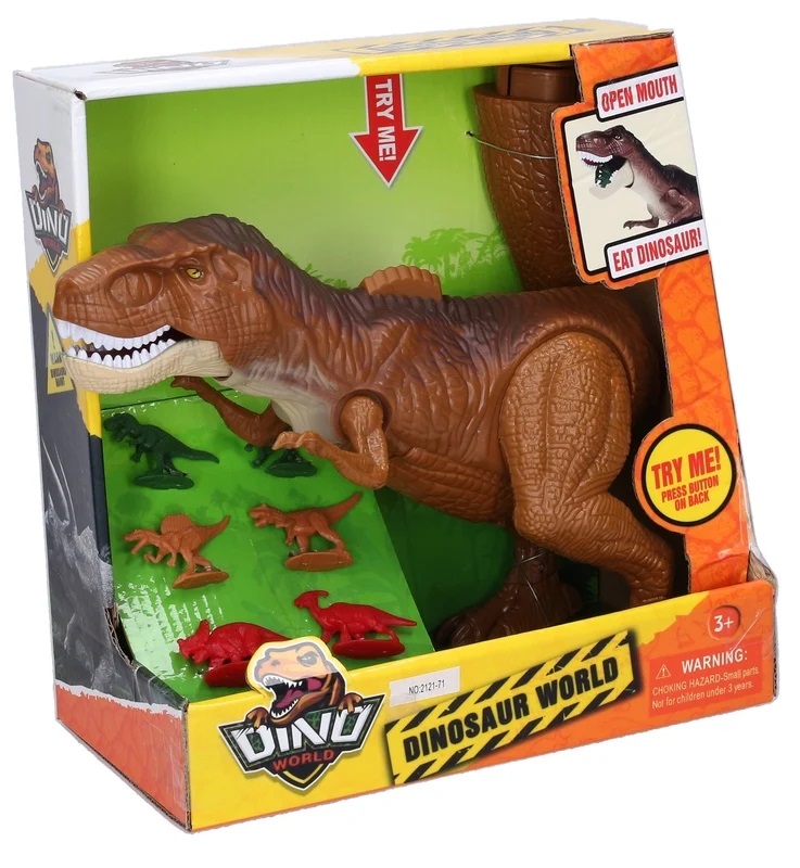 Dino požierajúci dinosaurov 37cm