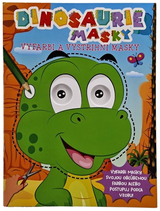 Dinosaurie masky