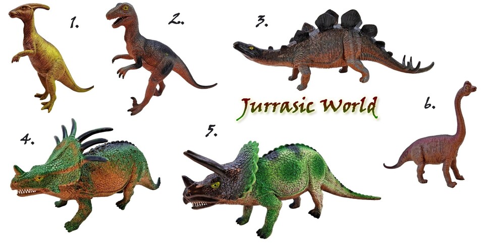 Dinosaurus World rôzne druhy cca 28cm