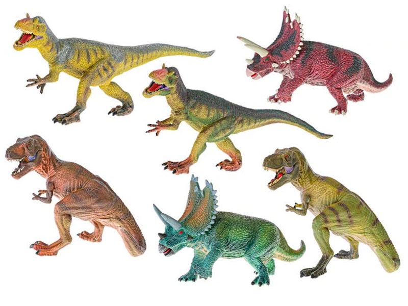Zoolandia Dinosaurus 20-30cm/3druhy 2farby