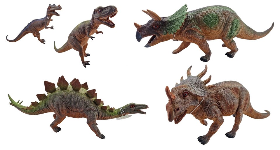 Dinosaurus figúrka veľká 42-56cm - Styracosaurus