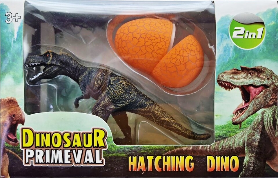 Dinosaurus s vajíčkom T-Rex 2v1