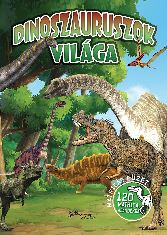 Dinoszauruszok világa matricákkal (Maďarská verzia)